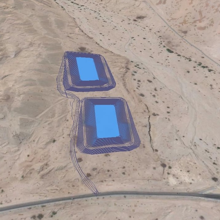 Wadi Khneizira Water Harvesting System .
